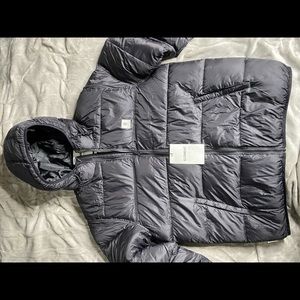 Black Element Puffer Coat